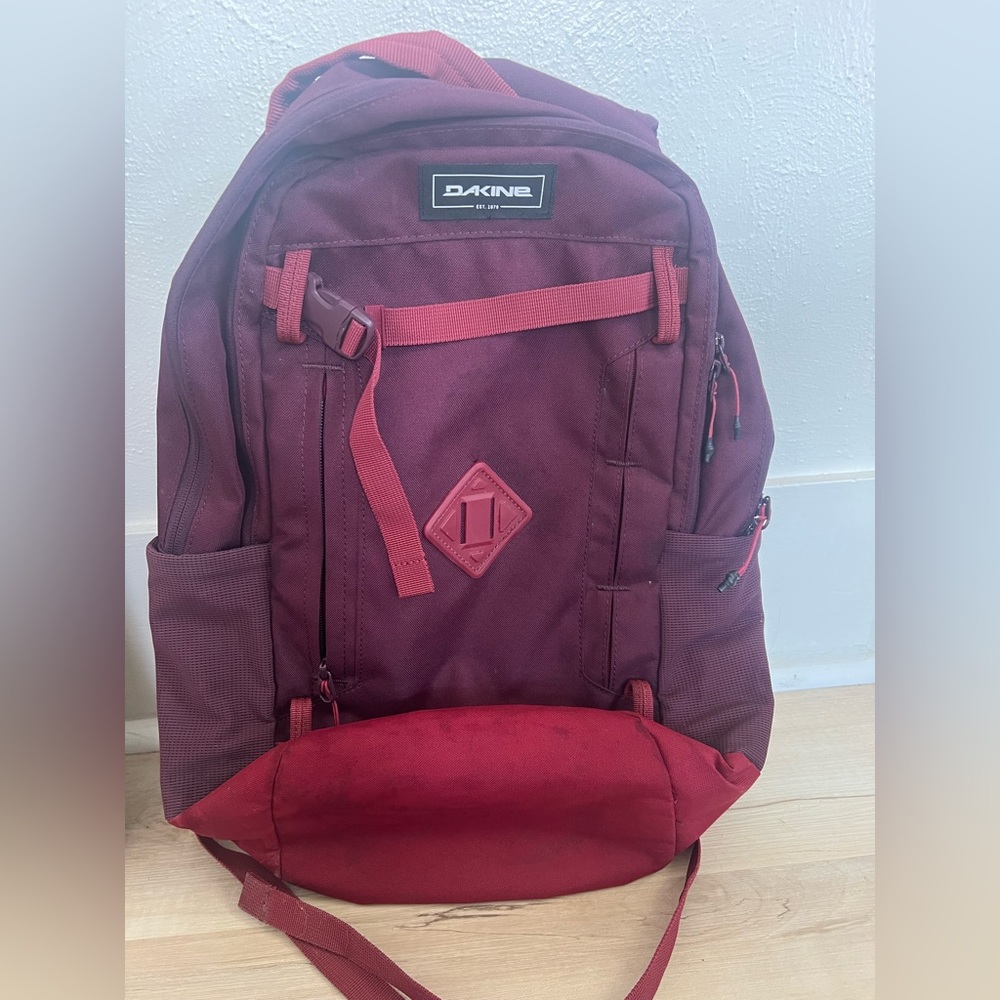 Dakine Maroon Backpack